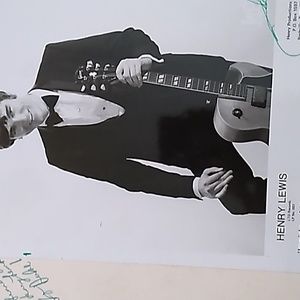 Signed Henry lewis record